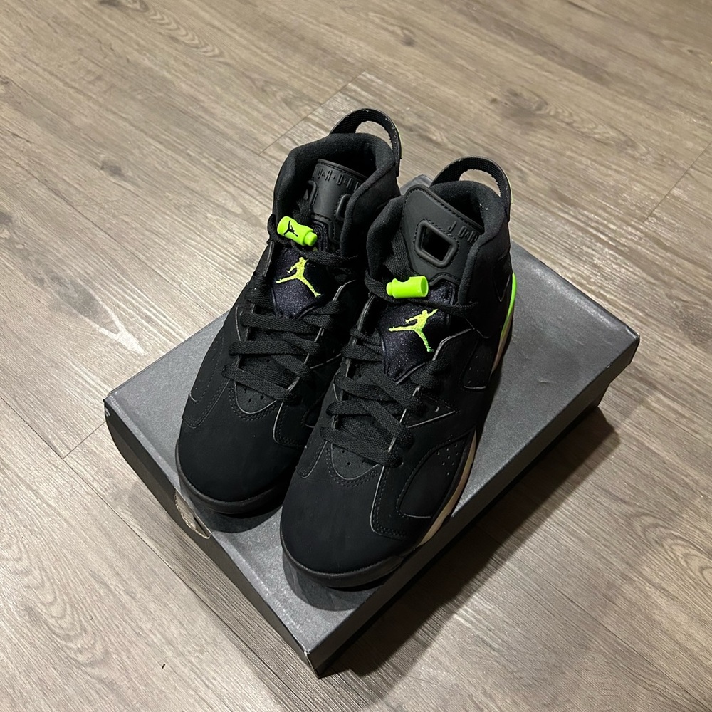 Jordan 6 GS electric green
